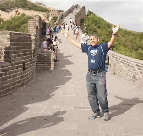 Mr. Baltodano: Welcome's you from The Great Wall of China 